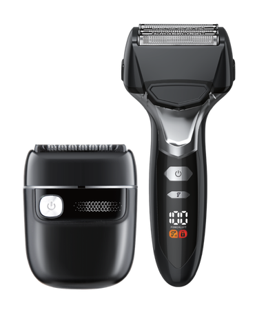 5 Blade Wet & Dry Electric Shaver & Travel Shaver Combo