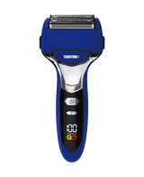 5 Blade Wet & Dry Electric Shaver & Ear & Nose Trimmer Combo - Blue