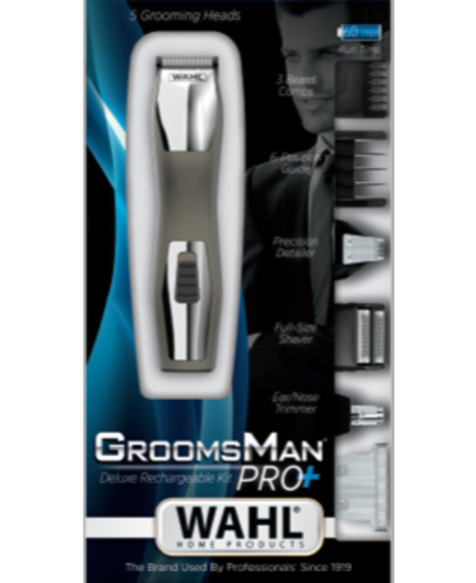 Wahl Groomsman Pro Plus Grooming Kit Shaver Shop