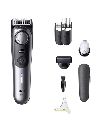 Series 9 Waterproof Beard Trimmer with 7 Barbering Tools & Accessories