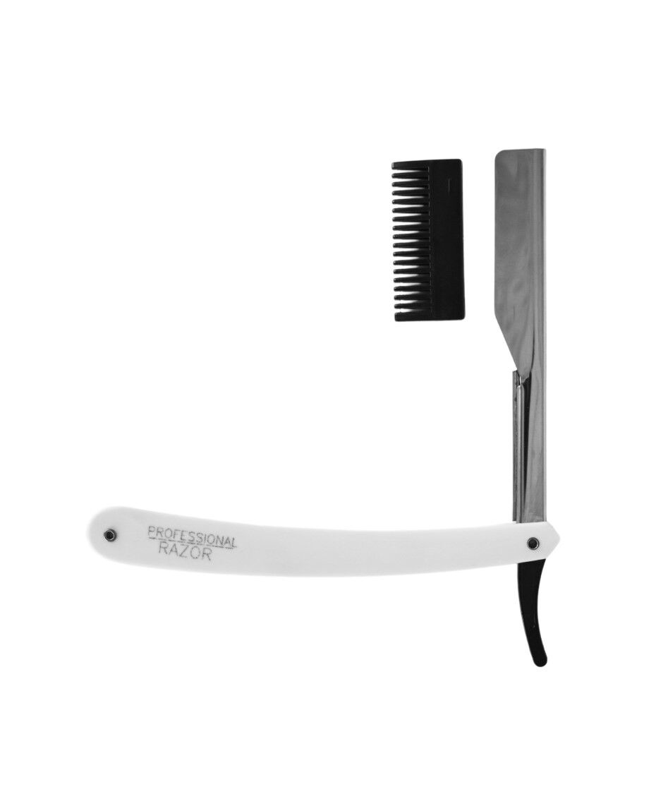PROFESSIONAL SERIES | Professional Folding Razor - White | Shaver Shop
