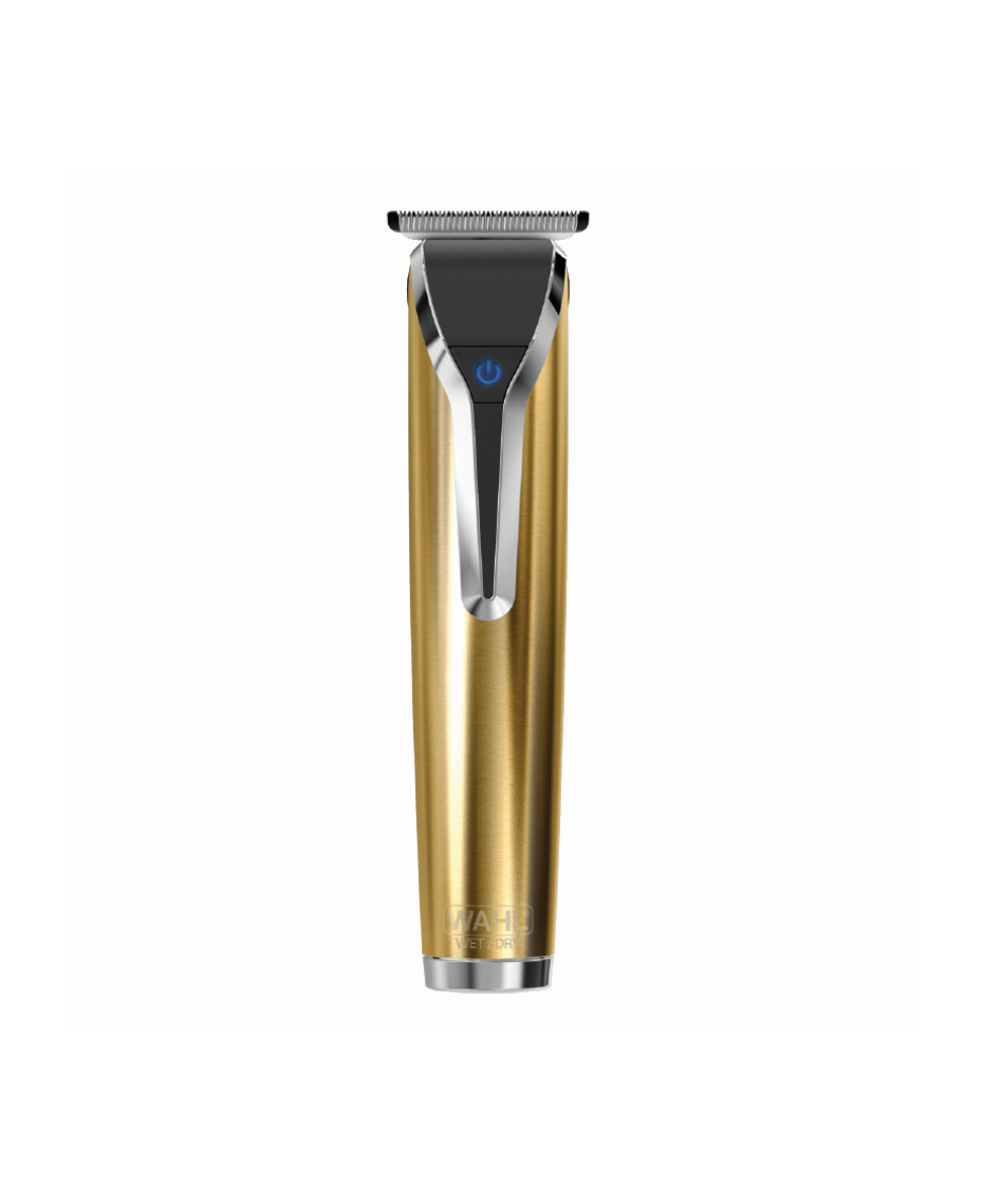 Wahl Waterproof LithiumIon 18K Stainless Steel Grooming Kit with Bonus Storage Case Gold