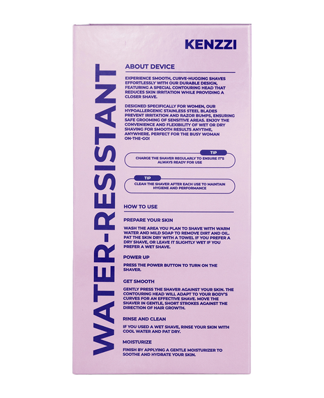 Contouring Head Wet & Dry Lady Shaver