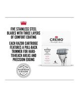 Barber Grade Razor Blade Refills 4 Pack