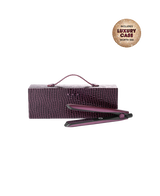 gold professional hair straightener in cherry chic - limited edition