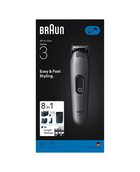 Series 3 8-in-1 All-in-One Grooming Kit