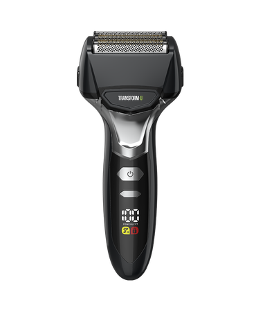 5 Blade Wet & Dry Electric Shaver & Ear & Nose Trimmer Combo - Black