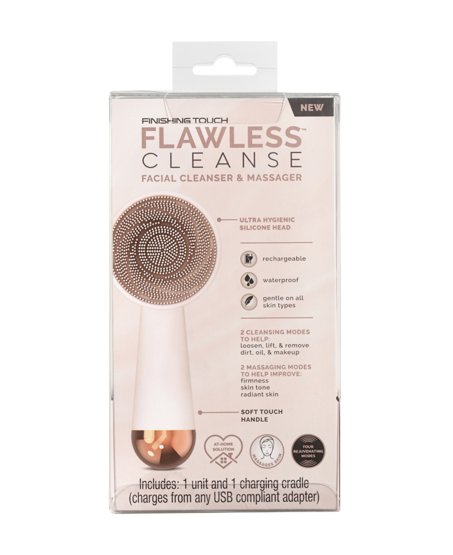 Finishing Touch Flawless | Cleanse Hydra-Vibrating Facial Brush | Shaver  Shop
