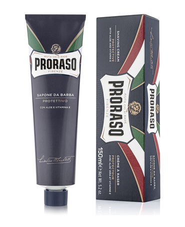 Shave Cream Tube Protect with Aloe Vera & Vitamin E - 150mL