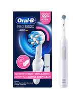 Pro 1500X Electric Toothbrush with Travel Case - White