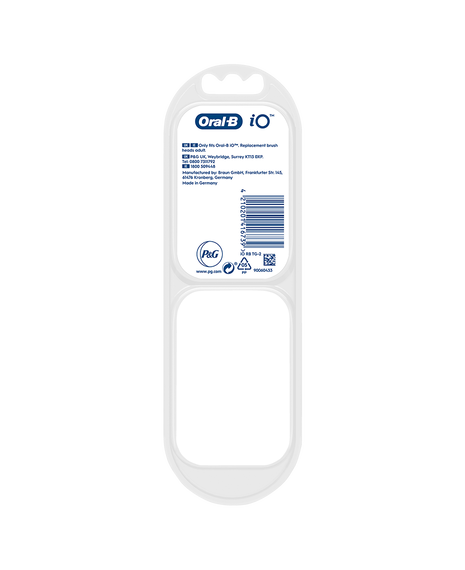 iO Specialised Clean Brush Head Refills 2 Pack - White