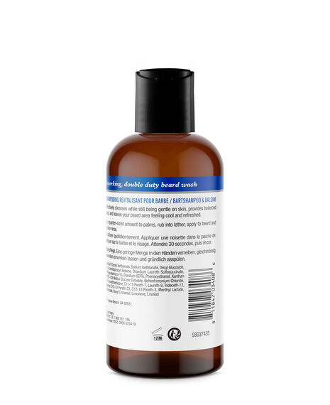 Cooling Citrus & Mint Leaf Beard Wash & Softener - 177mL