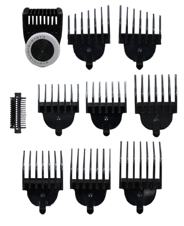 Stainless Steel sUper-close+ Trimmer Guide Combs