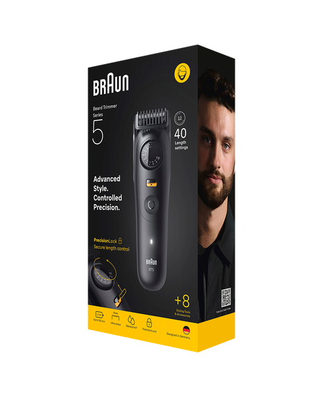 Series 5 Waterproof Beard Trimmer with 8 Styling Tools & Accessories
