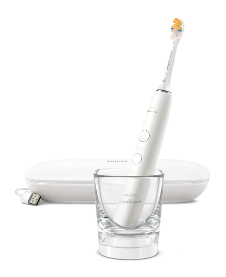 Sonicare DiamondClean 9000 Electric Toothbrush with A3 Brush Head - White