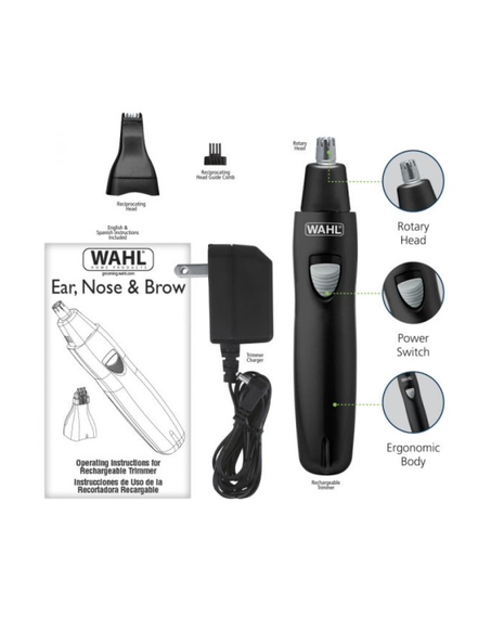 Rechargeable Nose, Ear & Brow Trimmer