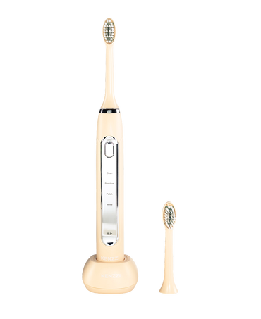 LED Whitening Sonic Electric Toothbrush - Sand