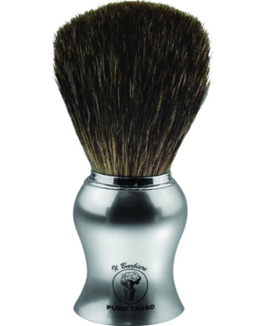 Il Barbiere Shave Brush Chrome Shaver Shop