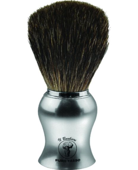 Shave Brush - Chrome