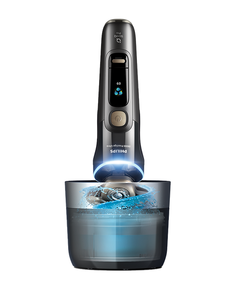 Series i9000 Prestige Ultra Wet & Dry Electric Shaver with Quick Clean Pod
