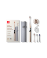 X Pro Digital S Sonic Electric Toothbrush - Gold with 4 Replacement Brush Head Refills