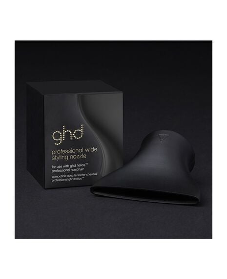 helios professional hair dryer wide styling nozzle