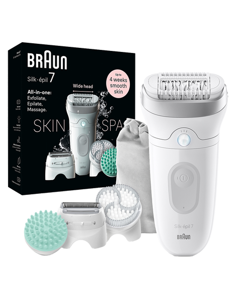 Silk-&eacute;pil 7 SkinSpa Epilator with 7 Extras