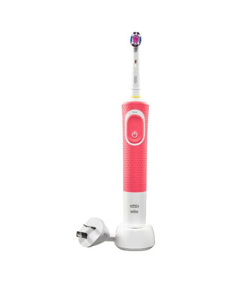 Pro 100 3D White Polish Electric Toothbrush - Pink