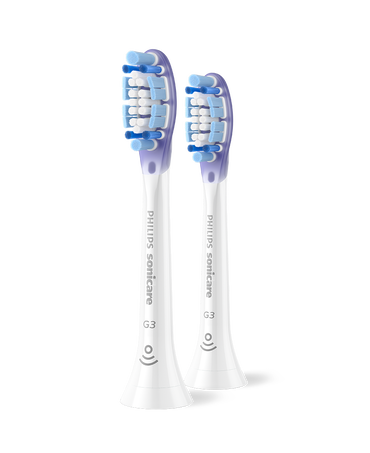 Sonicare G3 Premium Gum Care Brush Head Refills 2 Pack - White