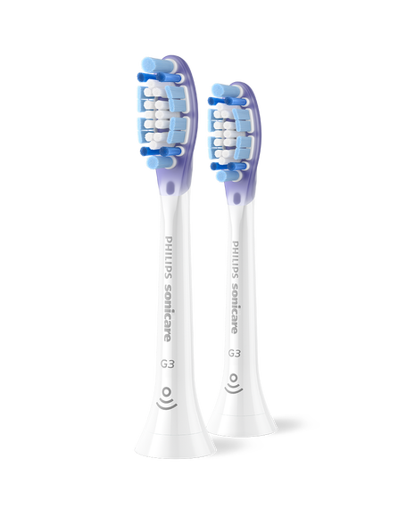 Sonicare G3 Premium Gum Care Brush Head Refills 2 Pack - White