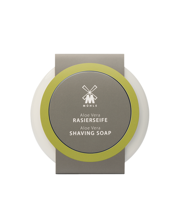 Shaving Soap in Porcelain Bowl - Aloe Vera 65g