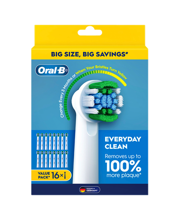 Everyday Clean Brush Head Refills 16 Pack