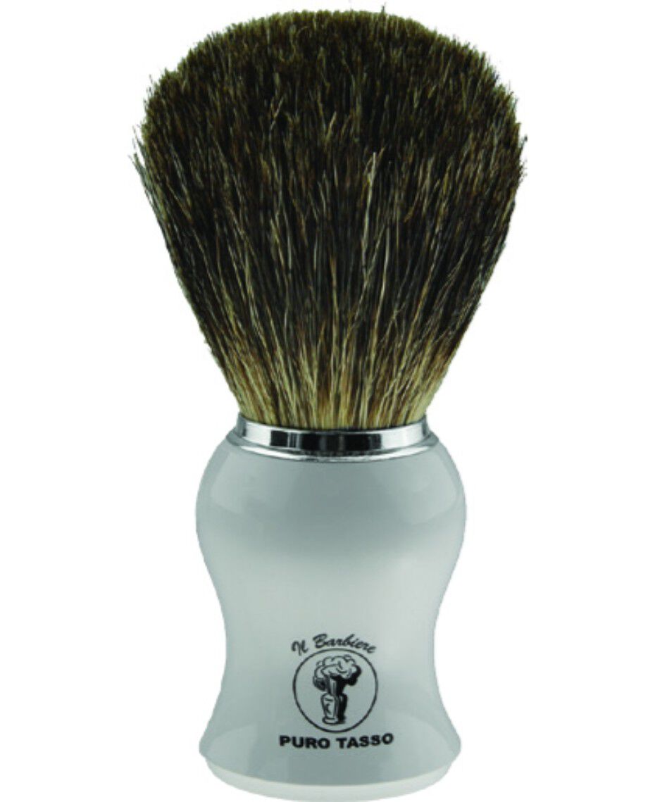 Il Barbiere Shave Brush White Shaver Shop