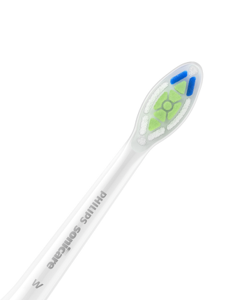 Sonicare W2 Optimal White Brush Head Refills 2 Pack - White