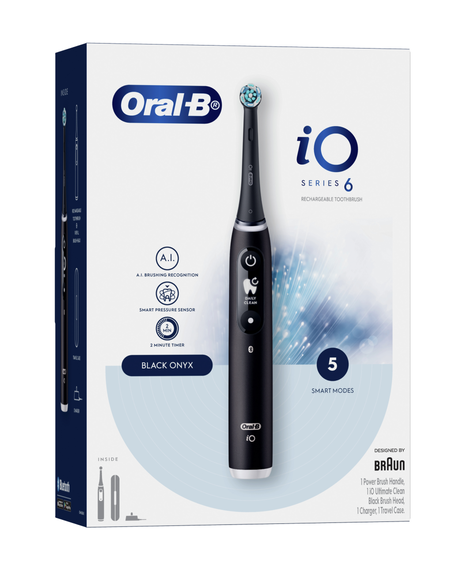 iO6 Electric Toothbrush - Black