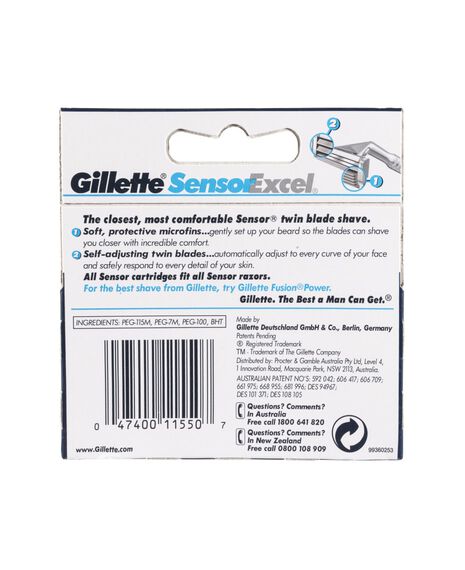 Sensor Excel Blades Refill 5 Pack