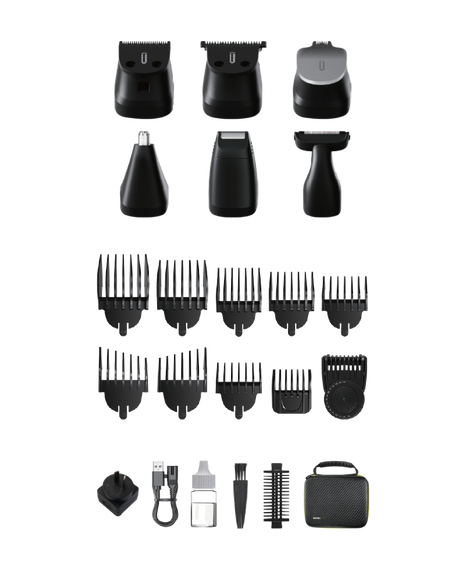 Stainless Steel sUper-close+ Trimmer - Silver