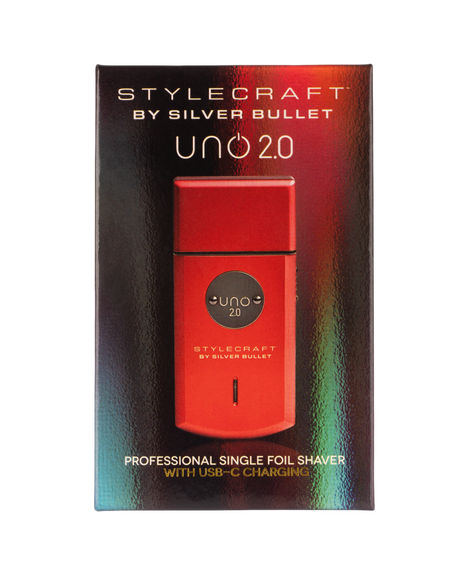 Uno Single Foil Shaver - Red