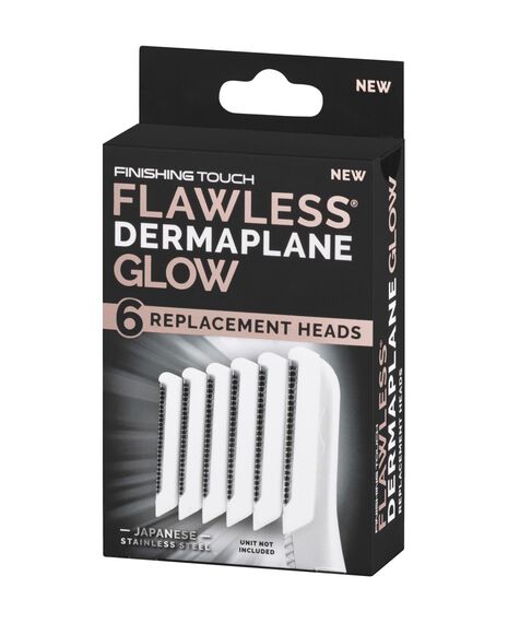 Dermaplane Glow Replacement Heads 6pk