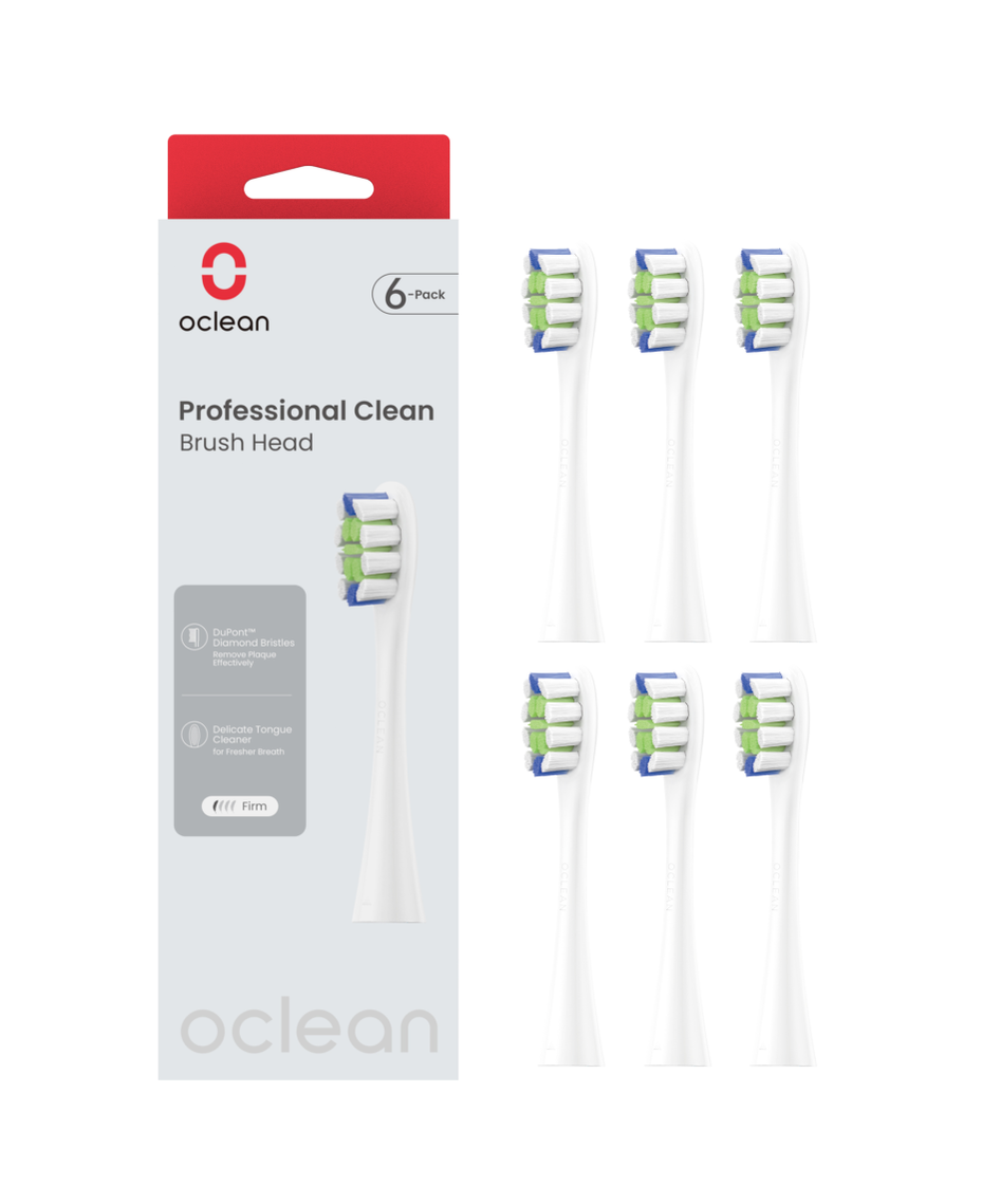 10 Pcs Replacement Toothbrush Heads Compatible With All Oclean Sonic