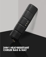Heat-Resistant Hair Curler Bag & Mat