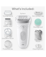 Silk-&eacute;pil 7 SkinSpa Epilator with 7 Extras