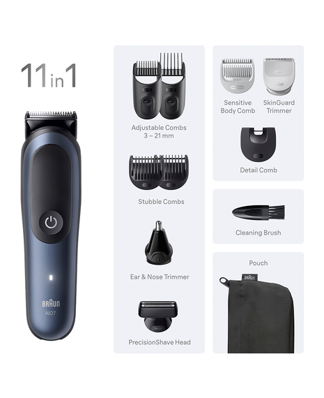 Series 7 11-in-1 Waterproof All-in-One Grooming Kit