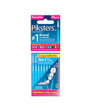 Interdental Brushes 10 Pack - Size 5