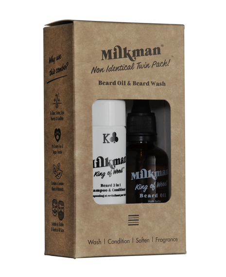 Beard Care Twin Pack - King of Wood
