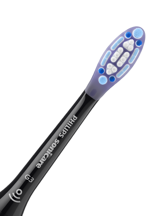 Sonicare G3 Premium Gum Care Brush Head Refills 2 Pack - Black