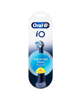 iO Advanced Clean Brush Head Refills 4 Pack - Black