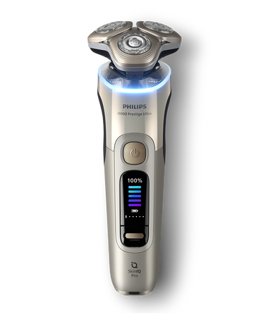 Series i9000 Prestige Ultra Wet & Dry Electric Shaver with Quick Clean Pod & UV Power Case