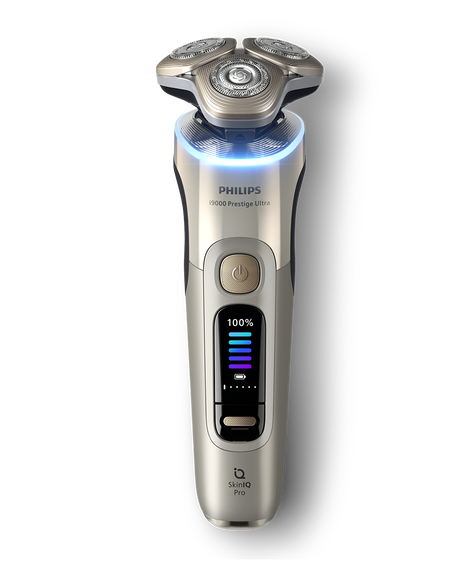 Series i9000 Prestige Ultra Wet & Dry Electric Shaver with Quick Clean Pod & UV Power Case