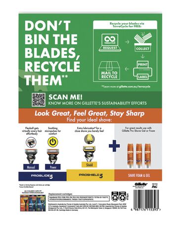 Fusion5 ProGlide Blades Refill 16 Pack